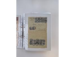 1920/23, umfangreiche Sammlung mit über 4600 Briefen, Karten und Ganzsachen. Dabei interessante Frankaturen, Blockeinheiten, 