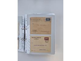 1920/23, umfangreiche Sammlung mit über 4600 Briefen, Karten und Ganzsachen. Dabei interessante Frankaturen, Blockeinheiten, 