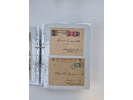 1920/23, umfangreiche Sammlung mit über 4600 Briefen, Karten und Ganzsachen. Dabei interessante Frankaturen, Blockeinheiten, 