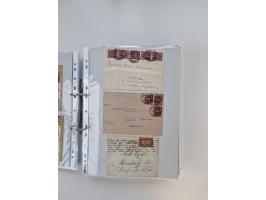 1920/23, umfangreiche Sammlung mit über 4600 Briefen, Karten und Ganzsachen. Dabei interessante Frankaturen, Blockeinheiten, 