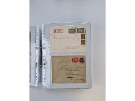 1920/23, umfangreiche Sammlung mit über 4600 Briefen, Karten und Ganzsachen. Dabei interessante Frankaturen, Blockeinheiten, 