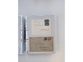 1920/23, umfangreiche Sammlung mit über 4600 Briefen, Karten und Ganzsachen. Dabei interessante Frankaturen, Blockeinheiten, 