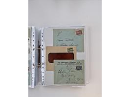 1920/23, umfangreiche Sammlung mit über 4600 Briefen, Karten und Ganzsachen. Dabei interessante Frankaturen, Blockeinheiten, 