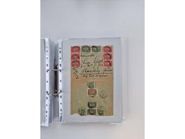 1920/23, umfangreiche Sammlung mit über 4600 Briefen, Karten und Ganzsachen. Dabei interessante Frankaturen, Blockeinheiten, 