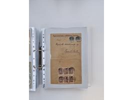 1920/23, umfangreiche Sammlung mit über 4600 Briefen, Karten und Ganzsachen. Dabei interessante Frankaturen, Blockeinheiten, 