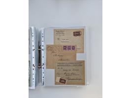 1920/23, umfangreiche Sammlung mit über 4600 Briefen, Karten und Ganzsachen. Dabei interessante Frankaturen, Blockeinheiten, 