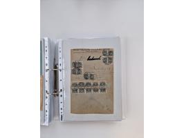 1920/23, umfangreiche Sammlung mit über 4600 Briefen, Karten und Ganzsachen. Dabei interessante Frankaturen, Blockeinheiten, 