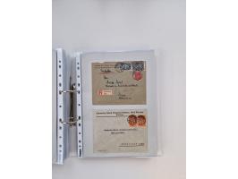 1920/23, umfangreiche Sammlung mit über 4600 Briefen, Karten und Ganzsachen. Dabei interessante Frankaturen, Blockeinheiten, 