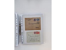 1920/23, umfangreiche Sammlung mit über 4600 Briefen, Karten und Ganzsachen. Dabei interessante Frankaturen, Blockeinheiten, 