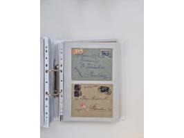 1920/23, umfangreiche Sammlung mit über 4600 Briefen, Karten und Ganzsachen. Dabei interessante Frankaturen, Blockeinheiten, 