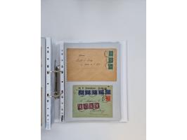 1920/23, umfangreiche Sammlung mit über 4600 Briefen, Karten und Ganzsachen. Dabei interessante Frankaturen, Blockeinheiten, 