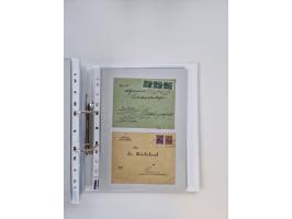 1920/23, umfangreiche Sammlung mit über 4600 Briefen, Karten und Ganzsachen. Dabei interessante Frankaturen, Blockeinheiten, 