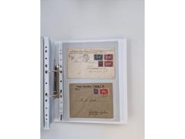 1920/23, umfangreiche Sammlung mit über 4600 Briefen, Karten und Ganzsachen. Dabei interessante Frankaturen, Blockeinheiten, 