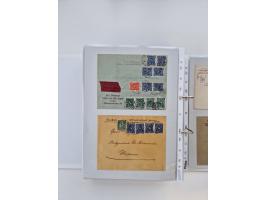 1920/23, umfangreiche Sammlung mit über 4600 Briefen, Karten und Ganzsachen. Dabei interessante Frankaturen, Blockeinheiten, 