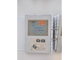 1920/23, umfangreiche Sammlung mit über 4600 Briefen, Karten und Ganzsachen. Dabei interessante Frankaturen, Blockeinheiten, 