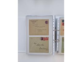 1920/23, umfangreiche Sammlung mit über 4600 Briefen, Karten und Ganzsachen. Dabei interessante Frankaturen, Blockeinheiten, 