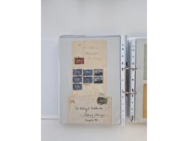 1920/23, umfangreiche Sammlung mit über 4600 Briefen, Karten und Ganzsachen. Dabei interessante Frankaturen, Blockeinheiten, 
