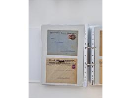 1920/23, umfangreiche Sammlung mit über 4600 Briefen, Karten und Ganzsachen. Dabei interessante Frankaturen, Blockeinheiten, 