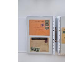 1920/23, umfangreiche Sammlung mit über 4600 Briefen, Karten und Ganzsachen. Dabei interessante Frankaturen, Blockeinheiten, 