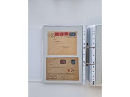 1920/23, umfangreiche Sammlung mit über 4600 Briefen, Karten und Ganzsachen. Dabei interessante Frankaturen, Blockeinheiten, 