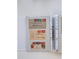 1920/23, umfangreiche Sammlung mit über 4600 Briefen, Karten und Ganzsachen. Dabei interessante Frankaturen, Blockeinheiten, 