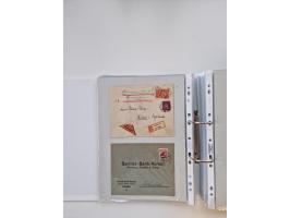 1920/23, umfangreiche Sammlung mit über 4600 Briefen, Karten und Ganzsachen. Dabei interessante Frankaturen, Blockeinheiten, 