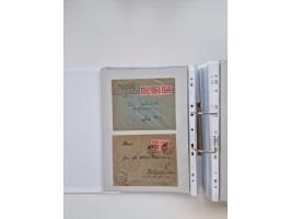 1920/23, umfangreiche Sammlung mit über 4600 Briefen, Karten und Ganzsachen. Dabei interessante Frankaturen, Blockeinheiten, 