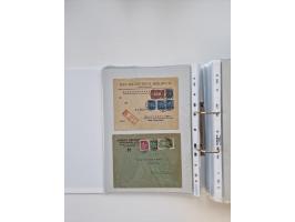 1920/23, umfangreiche Sammlung mit über 4600 Briefen, Karten und Ganzsachen. Dabei interessante Frankaturen, Blockeinheiten, 