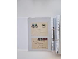 1920/23, umfangreiche Sammlung mit über 4600 Briefen, Karten und Ganzsachen. Dabei interessante Frankaturen, Blockeinheiten, 