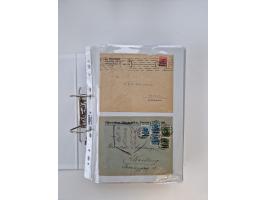 1920/23, umfangreiche Sammlung mit über 4600 Briefen, Karten und Ganzsachen. Dabei interessante Frankaturen, Blockeinheiten, 