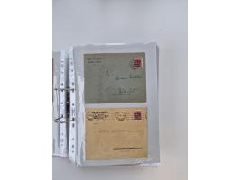 1920/23, umfangreiche Sammlung mit über 4600 Briefen, Karten und Ganzsachen. Dabei interessante Frankaturen, Blockeinheiten, 