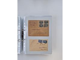 1920/23, umfangreiche Sammlung mit über 4600 Briefen, Karten und Ganzsachen. Dabei interessante Frankaturen, Blockeinheiten, 