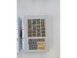 1920/23, umfangreiche Sammlung mit über 4600 Briefen, Karten und Ganzsachen. Dabei interessante Frankaturen, Blockeinheiten, 