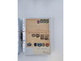 1920/23, umfangreiche Sammlung mit über 4600 Briefen, Karten und Ganzsachen. Dabei interessante Frankaturen, Blockeinheiten, 