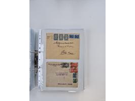 1920/23, umfangreiche Sammlung mit über 4600 Briefen, Karten und Ganzsachen. Dabei interessante Frankaturen, Blockeinheiten, 