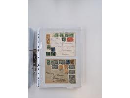 1920/23, umfangreiche Sammlung mit über 4600 Briefen, Karten und Ganzsachen. Dabei interessante Frankaturen, Blockeinheiten, 