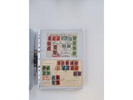 1920/23, umfangreiche Sammlung mit über 4600 Briefen, Karten und Ganzsachen. Dabei interessante Frankaturen, Blockeinheiten, 