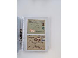 1920/23, umfangreiche Sammlung mit über 4600 Briefen, Karten und Ganzsachen. Dabei interessante Frankaturen, Blockeinheiten, 
