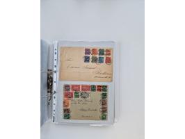 1920/23, umfangreiche Sammlung mit über 4600 Briefen, Karten und Ganzsachen. Dabei interessante Frankaturen, Blockeinheiten, 