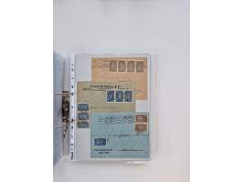 1920/23, umfangreiche Sammlung mit über 4600 Briefen, Karten und Ganzsachen. Dabei interessante Frankaturen, Blockeinheiten, 