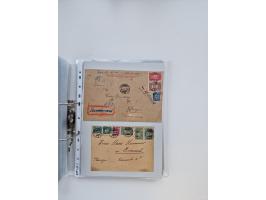 1920/23, umfangreiche Sammlung mit über 4600 Briefen, Karten und Ganzsachen. Dabei interessante Frankaturen, Blockeinheiten, 
