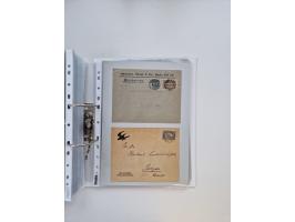 1920/23, umfangreiche Sammlung mit über 4600 Briefen, Karten und Ganzsachen. Dabei interessante Frankaturen, Blockeinheiten, 