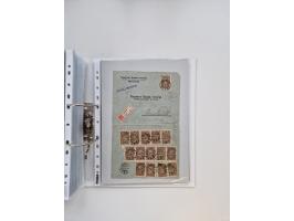 1920/23, umfangreiche Sammlung mit über 4600 Briefen, Karten und Ganzsachen. Dabei interessante Frankaturen, Blockeinheiten, 
