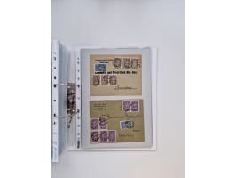 1920/23, umfangreiche Sammlung mit über 4600 Briefen, Karten und Ganzsachen. Dabei interessante Frankaturen, Blockeinheiten, 