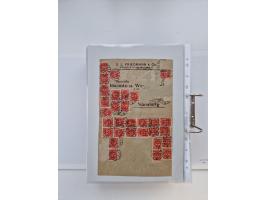1920/23, umfangreiche Sammlung mit über 4600 Briefen, Karten und Ganzsachen. Dabei interessante Frankaturen, Blockeinheiten, 