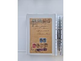1920/23, umfangreiche Sammlung mit über 4600 Briefen, Karten und Ganzsachen. Dabei interessante Frankaturen, Blockeinheiten, 