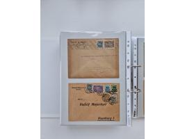 1920/23, umfangreiche Sammlung mit über 4600 Briefen, Karten und Ganzsachen. Dabei interessante Frankaturen, Blockeinheiten, 