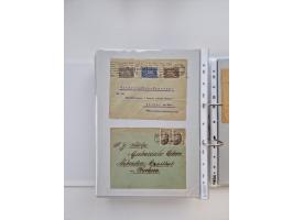 1920/23, umfangreiche Sammlung mit über 4600 Briefen, Karten und Ganzsachen. Dabei interessante Frankaturen, Blockeinheiten, 