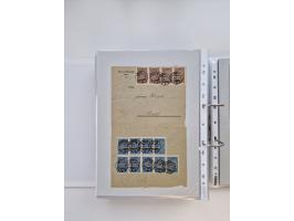1920/23, umfangreiche Sammlung mit über 4600 Briefen, Karten und Ganzsachen. Dabei interessante Frankaturen, Blockeinheiten, 