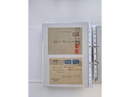 1920/23, umfangreiche Sammlung mit über 4600 Briefen, Karten und Ganzsachen. Dabei interessante Frankaturen, Blockeinheiten, 
